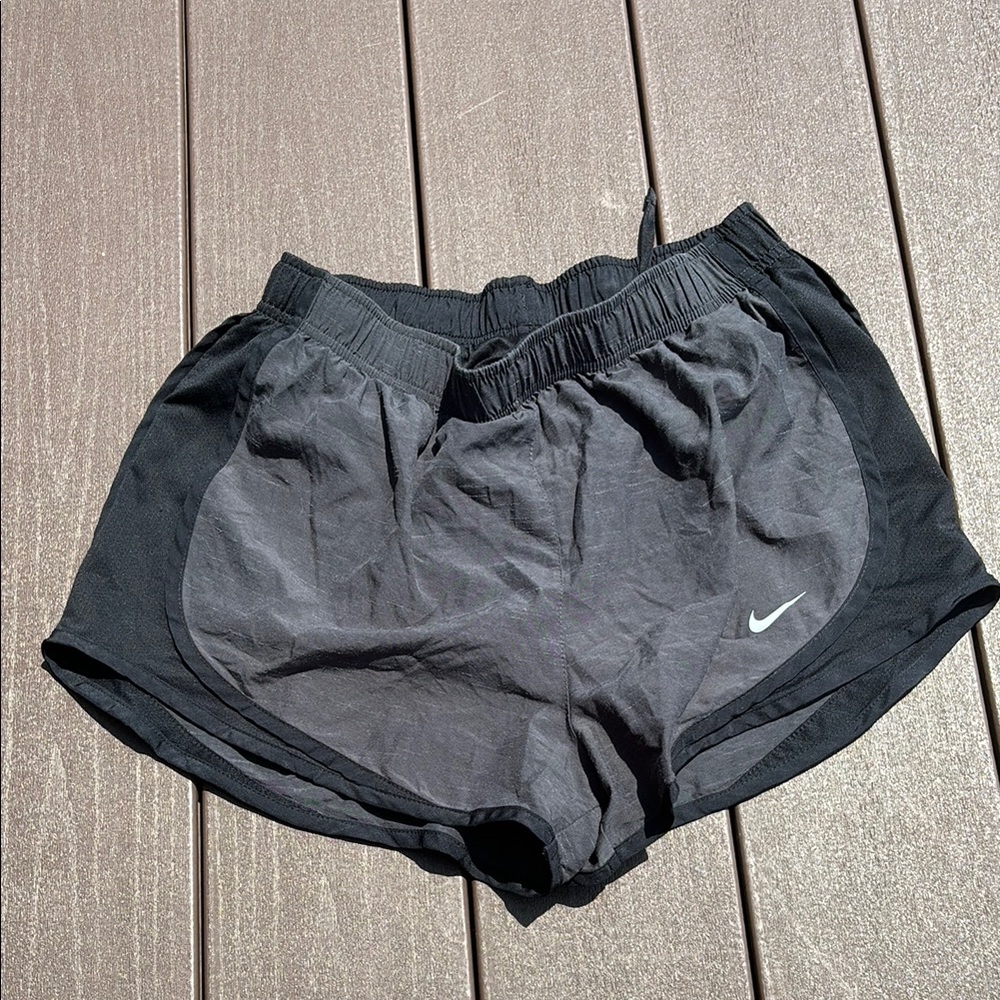 Nike Women's grey Black Running Shorts